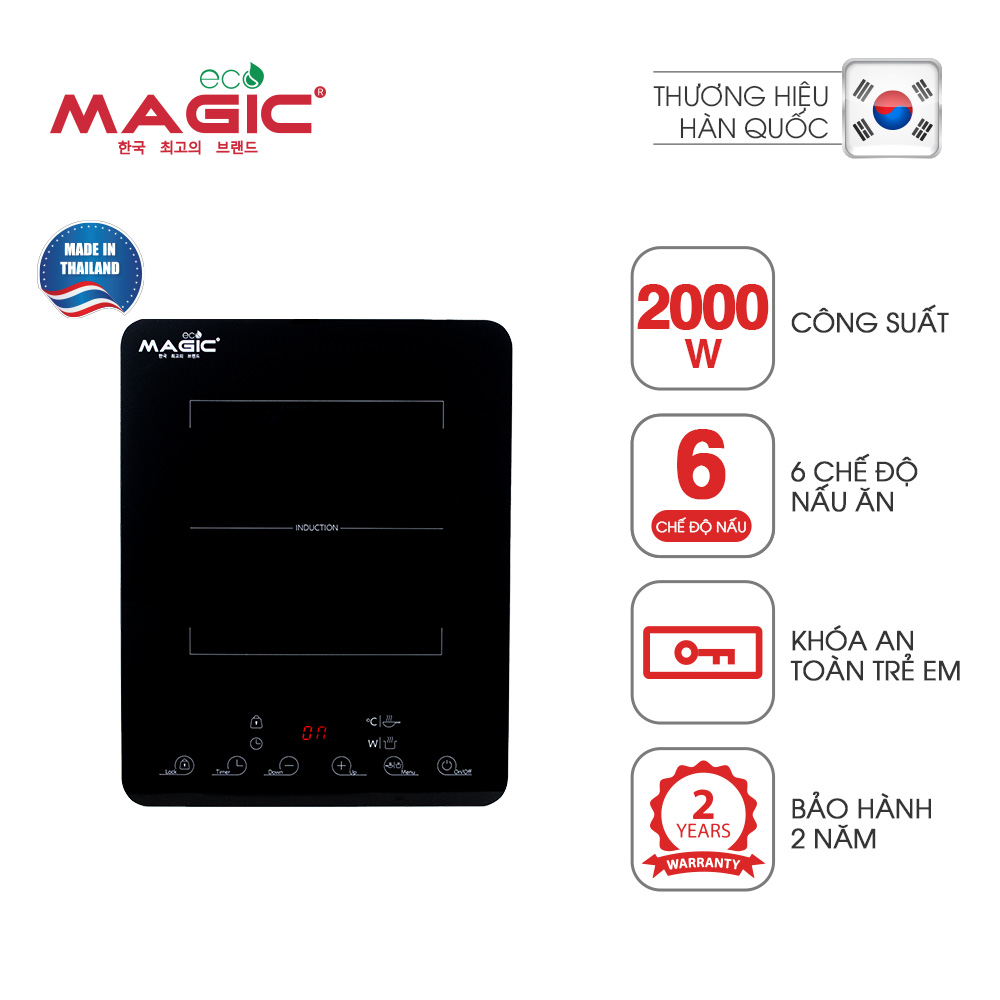 Bếp điện từ Magic Eco AC-201 - Hàng chính hãng