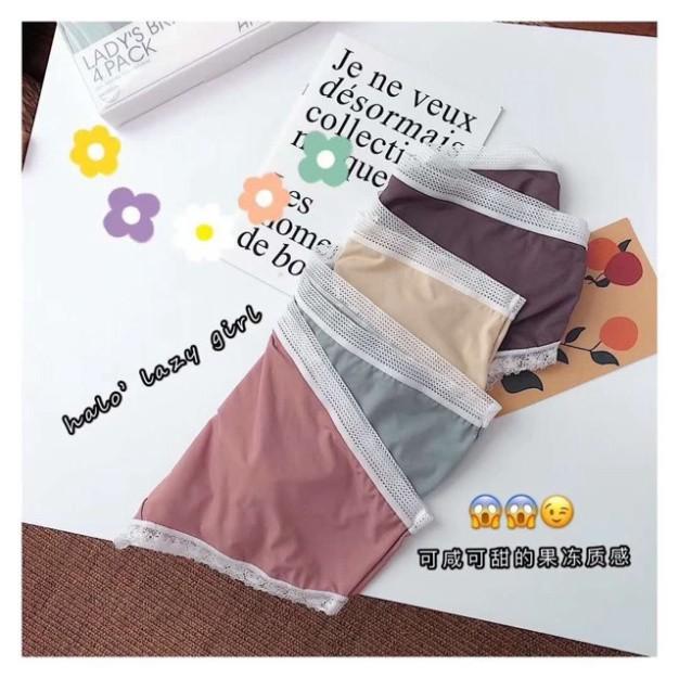 Quần Lót Nữ. Quần Lót Nhật Su Lụa Siêu Mát Lạnh Cao Cấp.