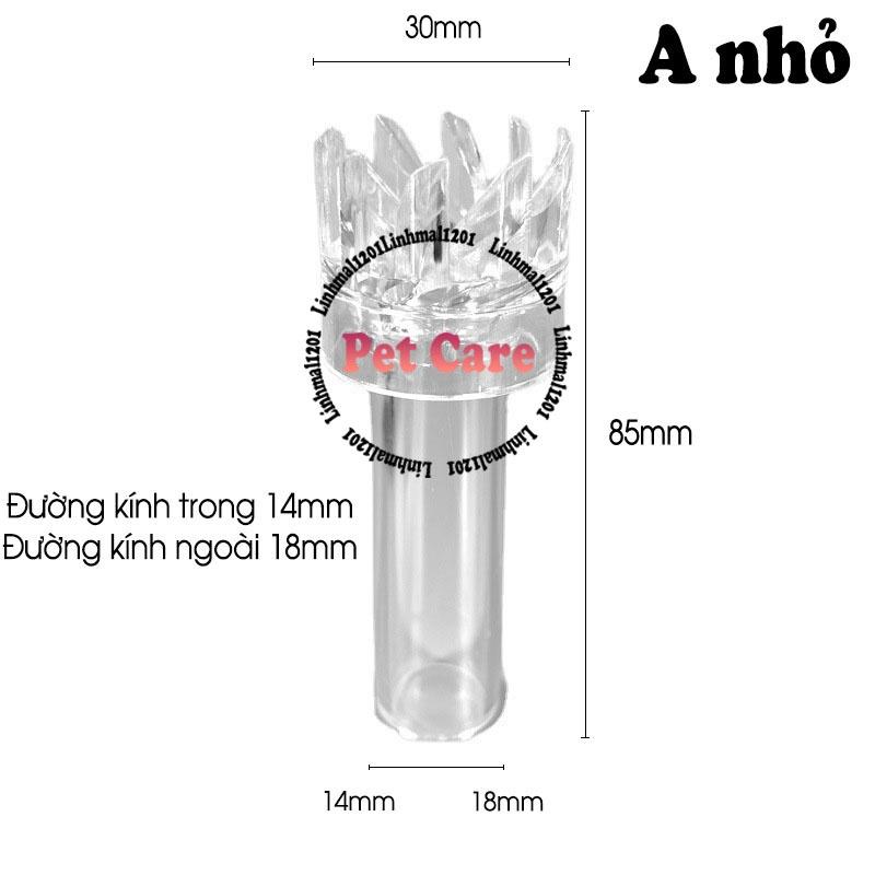 Đầu lọc váng xoay bể cá nhỏ
