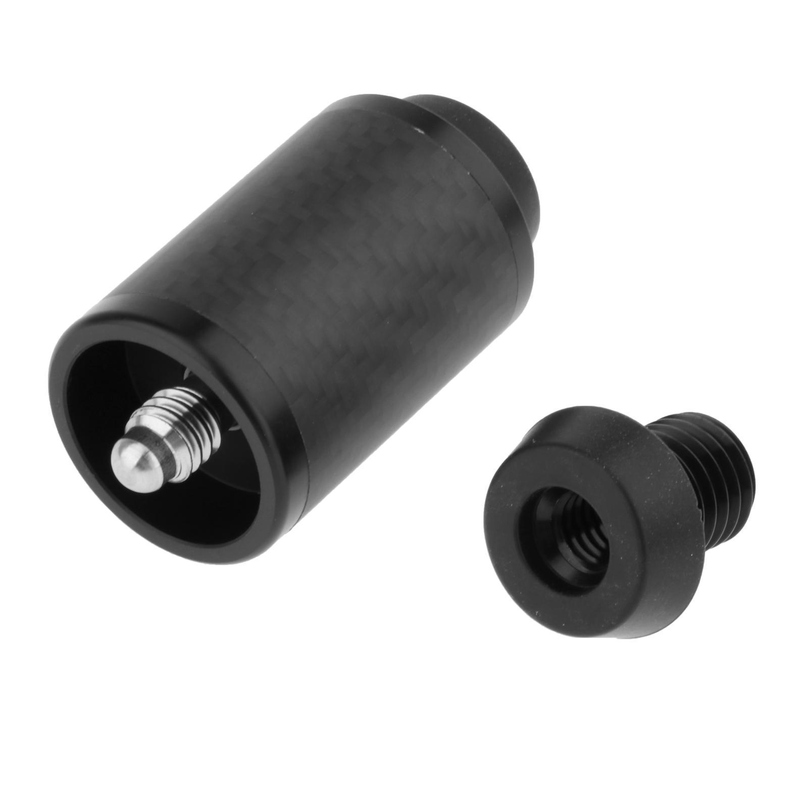 Pool Cue Extension Billiard Supplies Rear Plug with Bumper Pool Cue Extender