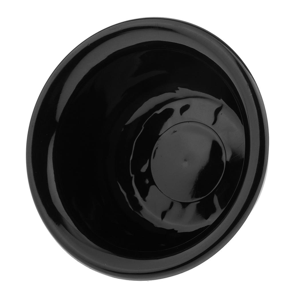 Men's Plastic Shaving Brush Mug Bowl Salon Barber Beard Shave Soap Cream Cup Black