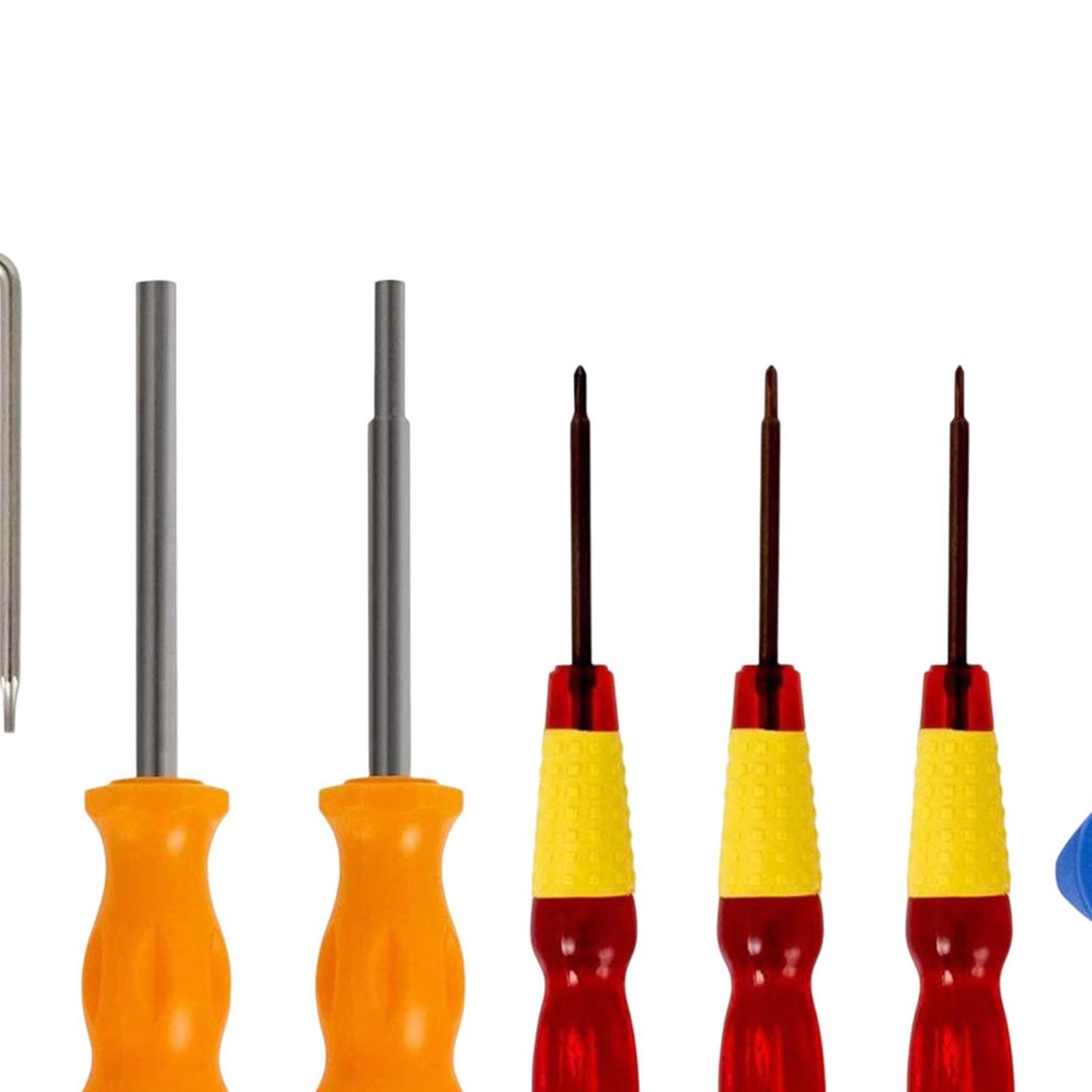 9x Professional Screwdriver Set Durable Accessories T8 for Game Console