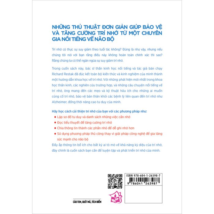 Sách Tăng Cường Trí Nhớ Phòng Bệnh Alzheimer