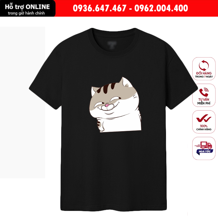Áo Thun Unisex Nam Nữ Form Đẹp In Hình Ami Bụng Bự - Chất Vải Cotton Đẹp Mịn Mát