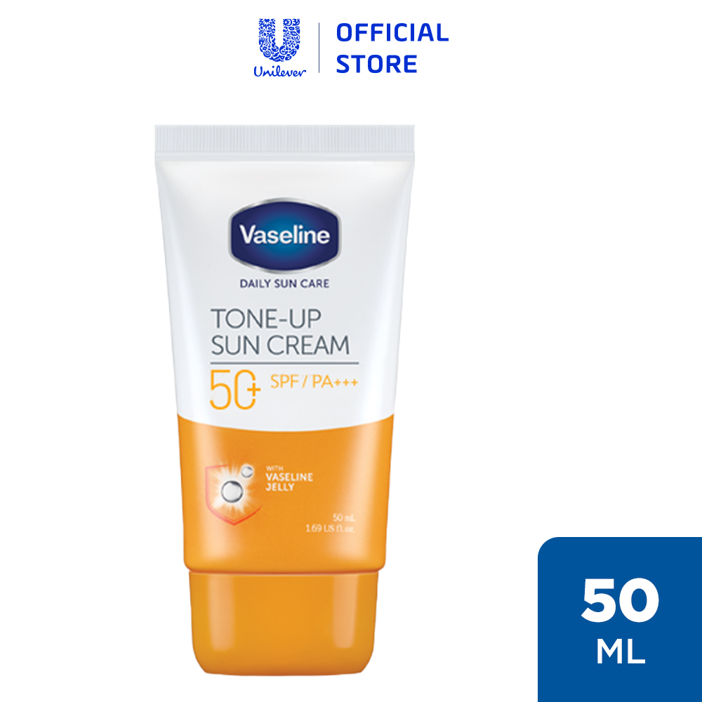 Kem chống nắng nâng tông da Vaseline Tone - Up Sun Cream SPF 50+ PA+++ 50ml