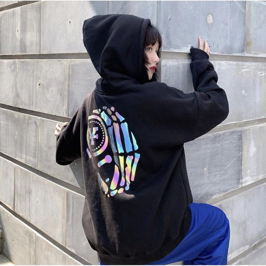 Áo hoodie Nam Nữ Vải Xịn Phản Quang Drity Coin