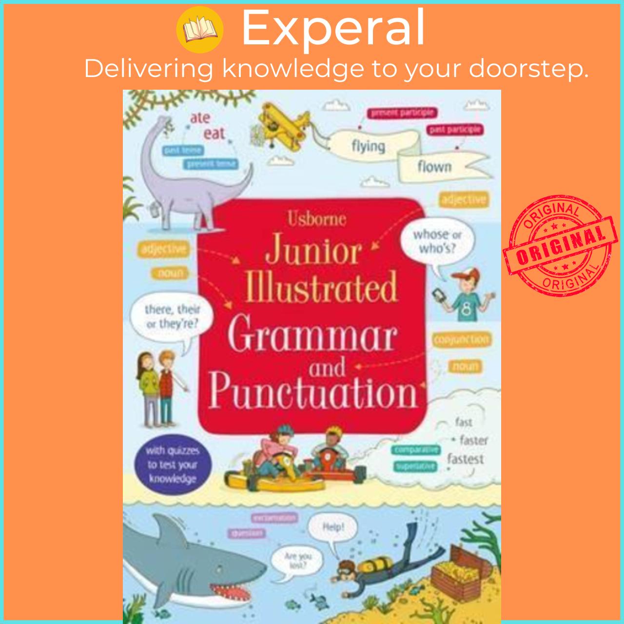 Sách - Junior Illustrated Grammar and Punctuation by Jane Bingham Alex Latimer (UK edition, paperback)