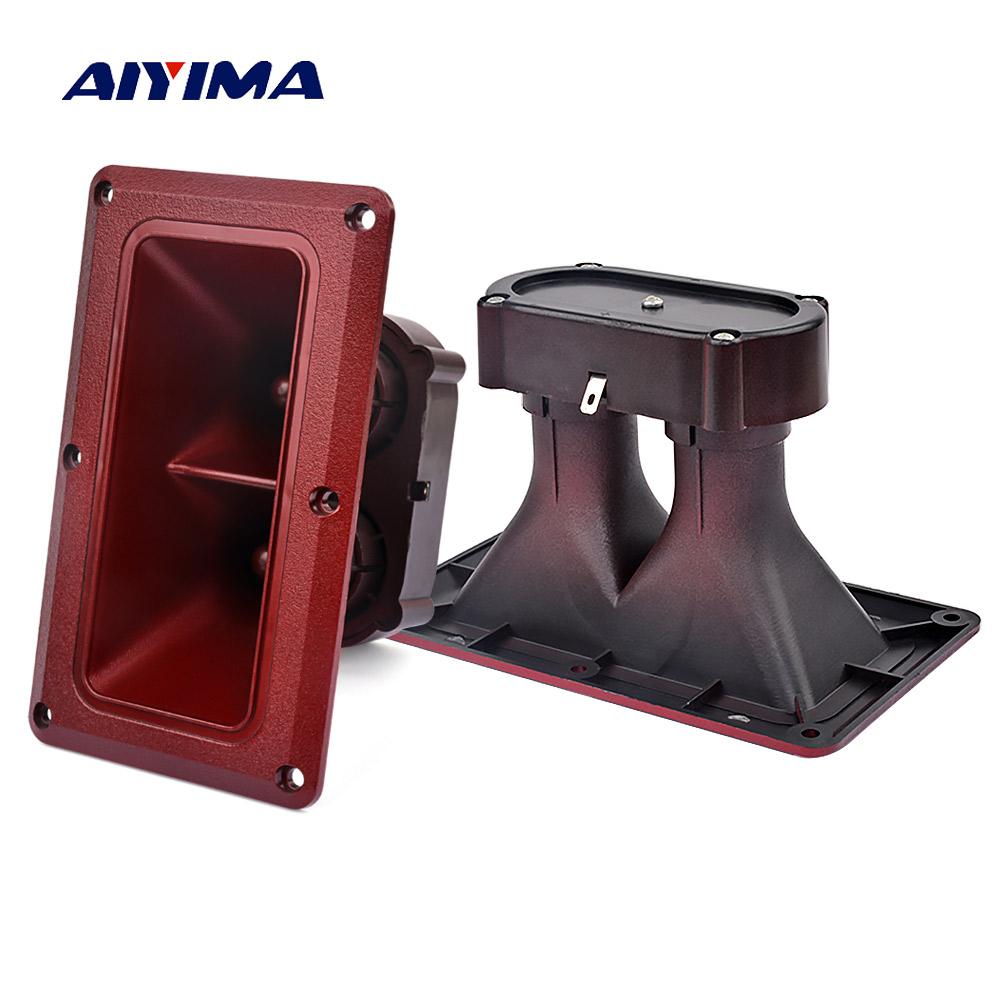 Aiyima 2pcs tweeter piezo kép 160*94mm còi piezoelectric loa 150W Buzzer treble piezo đầu trình điều khiển loa Color: Red