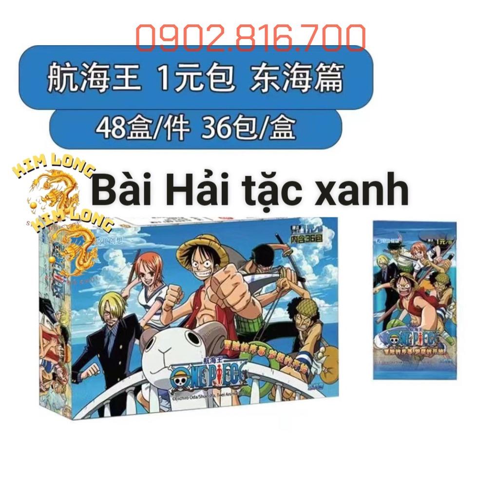 Hộp sét thẻ bài hải tặc ONE PIECE thẻ nhân phẩm 36 gói nhỏ x 5 thẻ