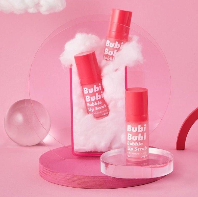 Tẩy Da Chết Sủi Bọt Thải Độc Môi Unpa Bubi Bubi Bubble Lip Scrub 10ml