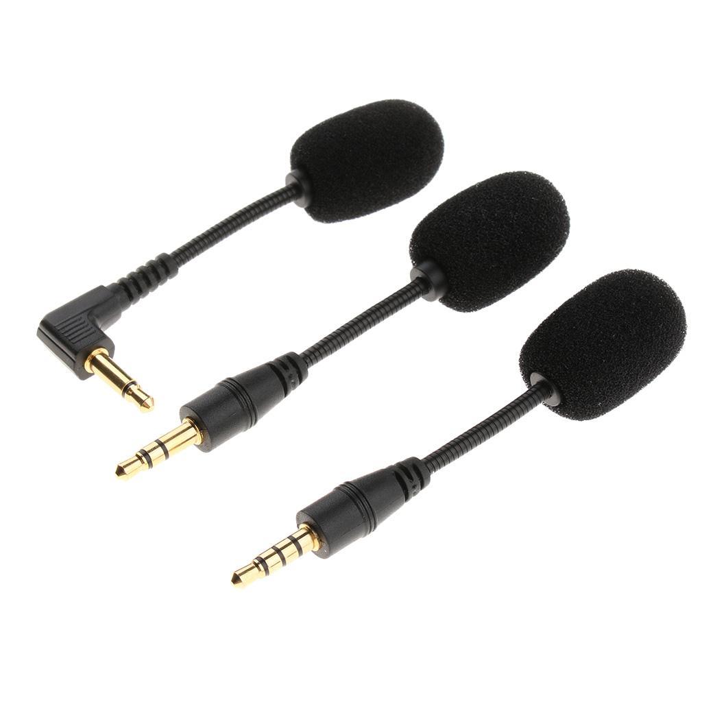 3.5mm Black Stereo Mini USB Mic Microphone