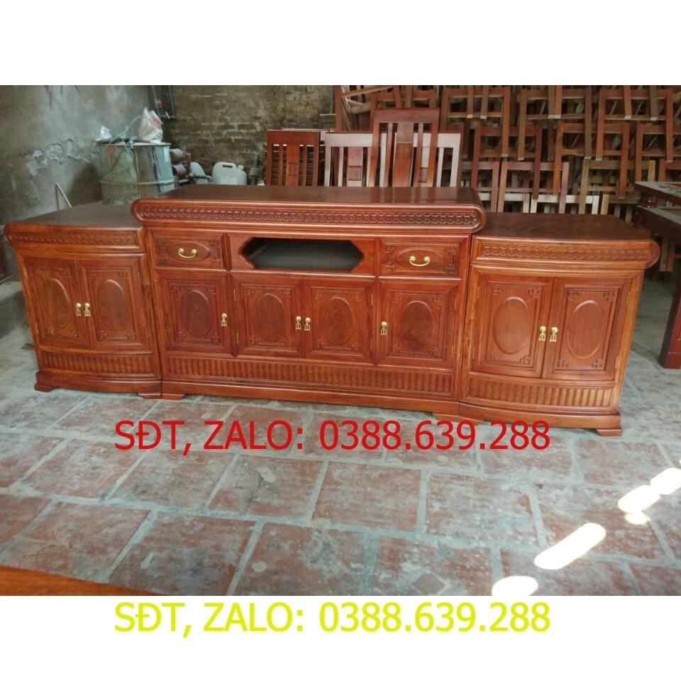 Kệ mâm - gỗ hương vân - loại 2m2 và 2m4