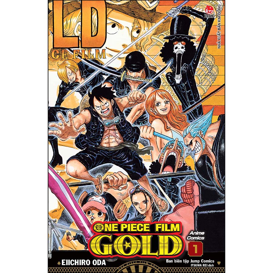 Combo Anime Comics: One Piece Film Gold (2 Cuốn)