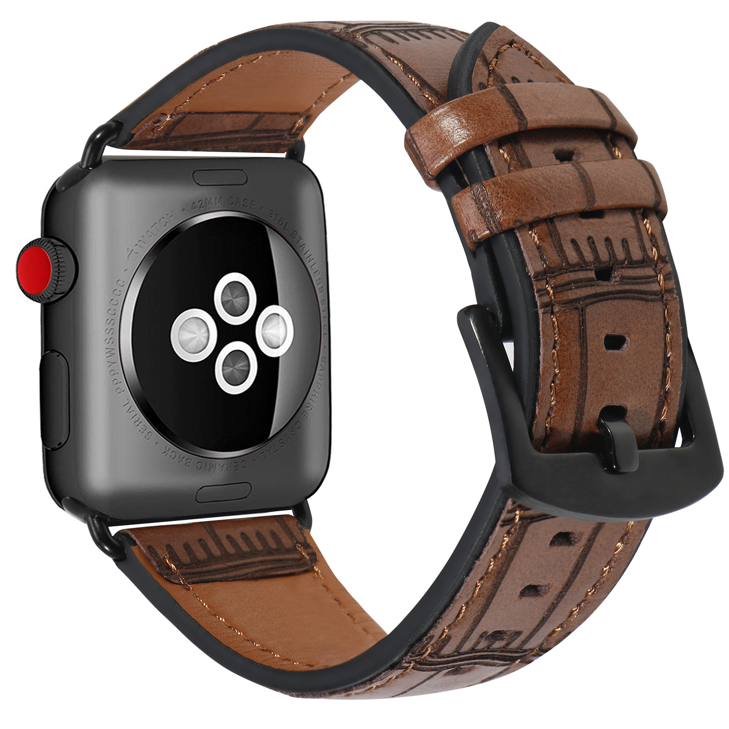 Dây Da Vân Tre cho Apple Watch Size 38mm / 40mm / 42mm / 44mm