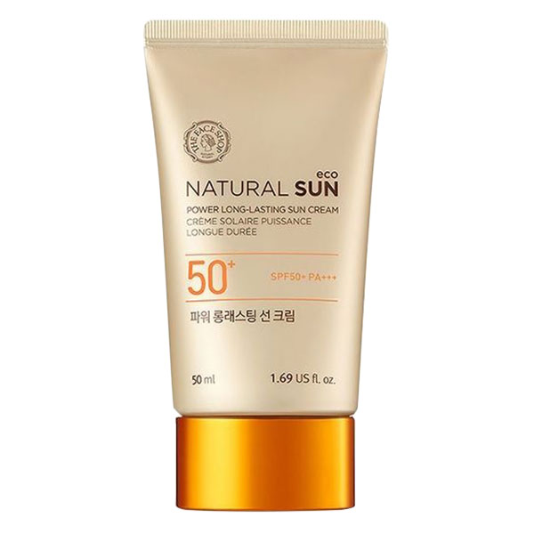 Kem Chống Nắng The Face Shop Natural Sun Eco Power Long Lasting Sun Cream SPF50+ PA+++ 50ml