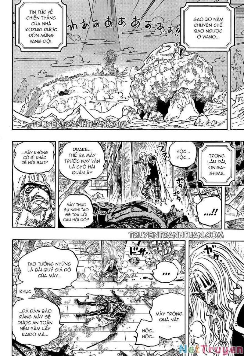đảo hải tặc - one piece chapter 1052 4