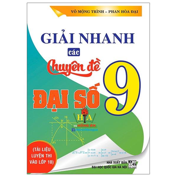 Sách - Giải Nhanh Các Chuyên Đề Đại Số 9