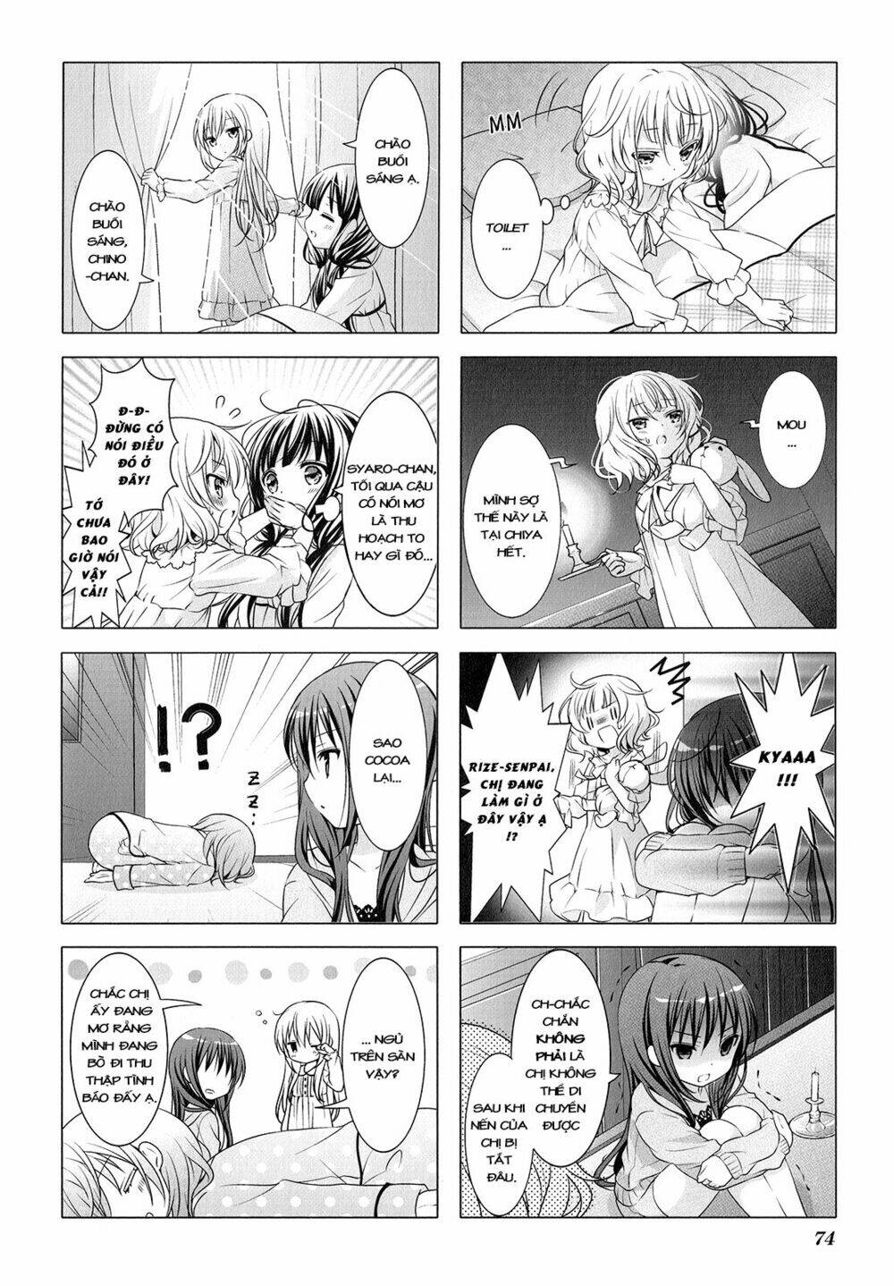 gochuumon wa usagi desuka? [4-koma] chapter 8 9