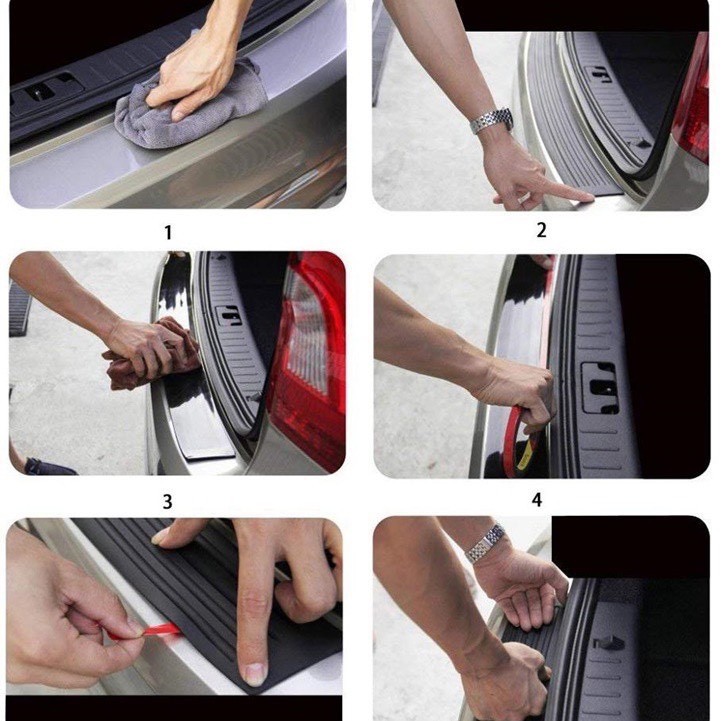 Nẹp cao su bảo vệ xe hơi chống trầy xước giành cho các loại xe SEDA SUV tặng keo dán