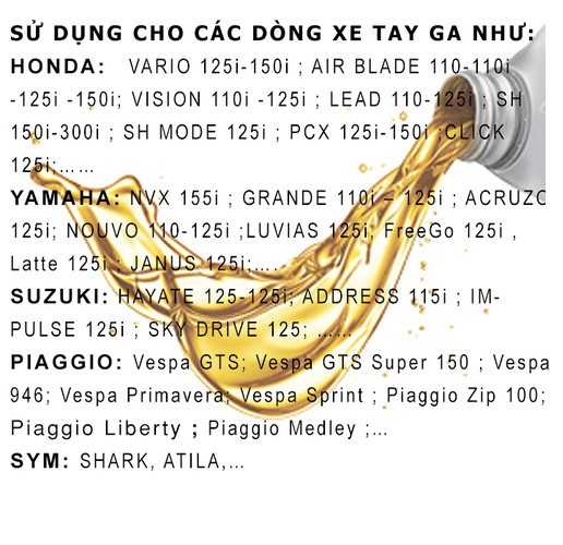 Nhớt Xe Castrol Scooter Gear Oil (120ml)