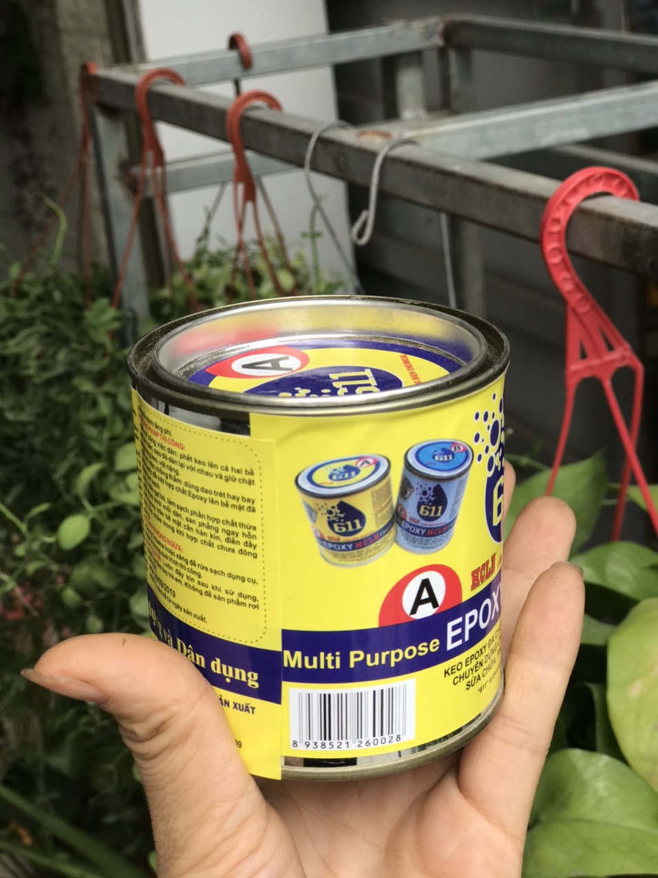 Bộ 2 keo dán 700gr hàn dính, trám trét, sửa chữa, phủ bảo vệ và chống thấm cho sắt, gỗ, đá, kính, nhựa