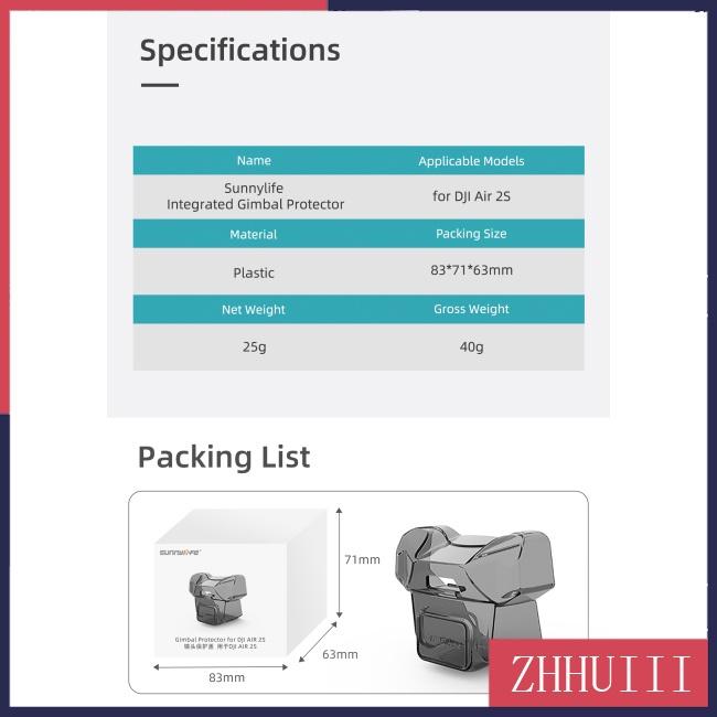 Ốp Bảo Vệ Ống Kính Máy Ảnh Cho Dji Air 2s