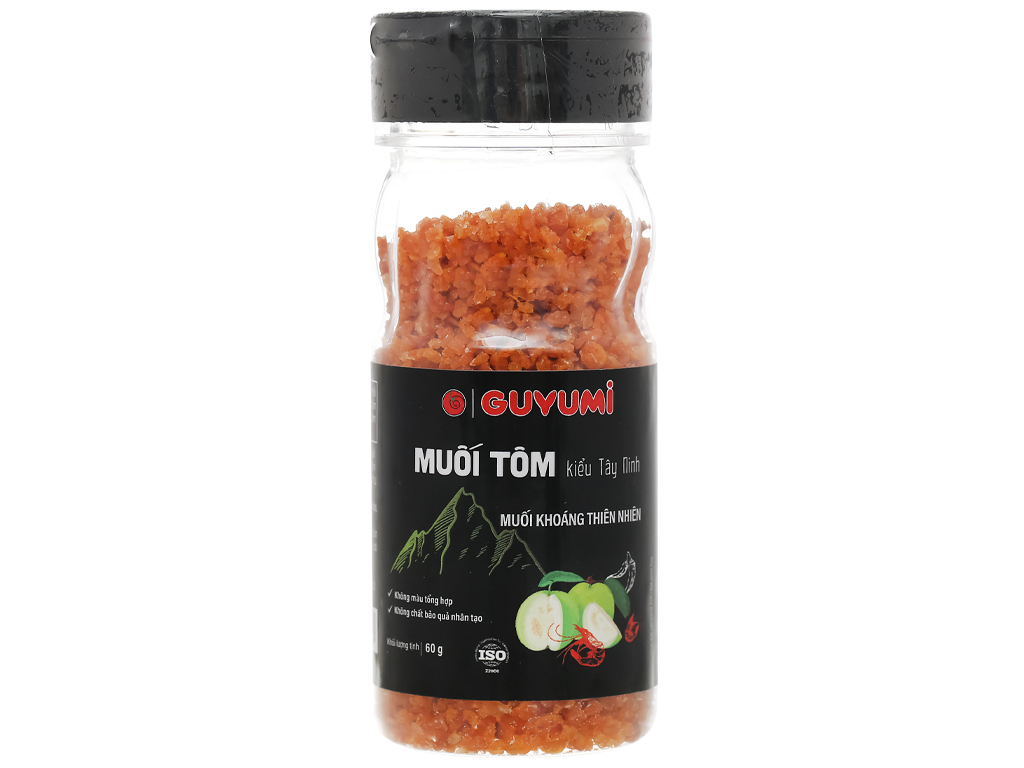 Muối tôm kiểu tây ninh Guyumi chấm trái cây, rau củ luộc, hấp 60g