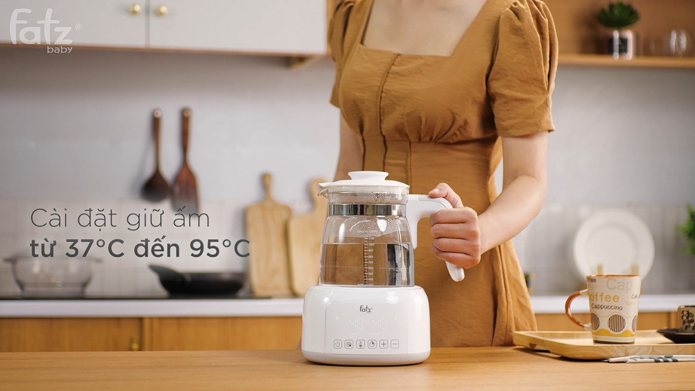 Máy đun và hâm nước pha sữa điện tử Quick 12 Fatz Baby - FB3503HB