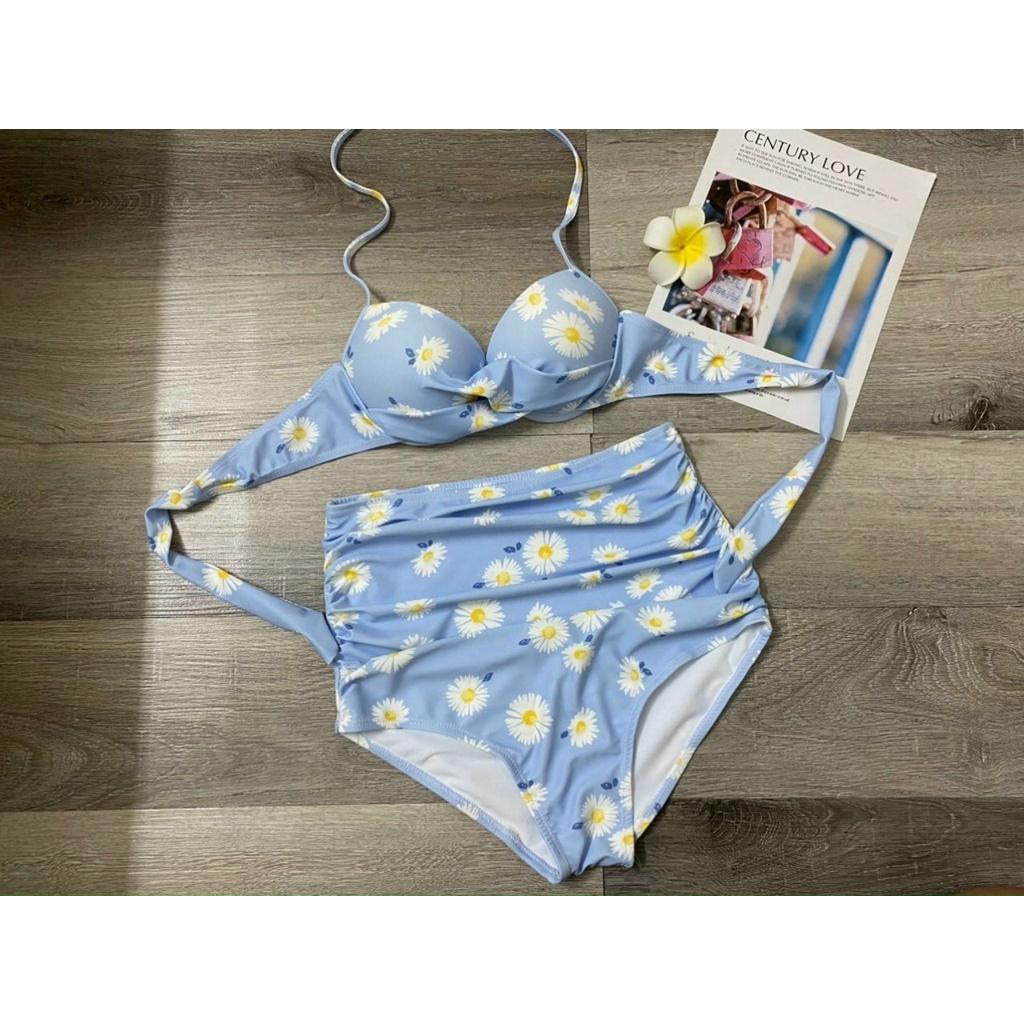 Bikini, Đồ Bơi Đi Biển Hai Mảnh Gọng B Cạp Cao Secxy ODERI HM-102