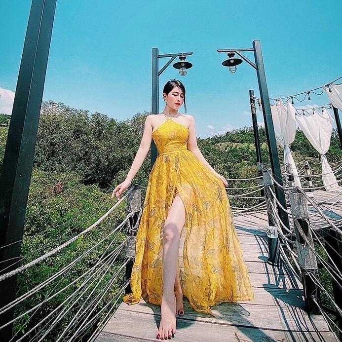 Đầm Dài Đi Chơi LABELLE Nhiều Màu TKCC184