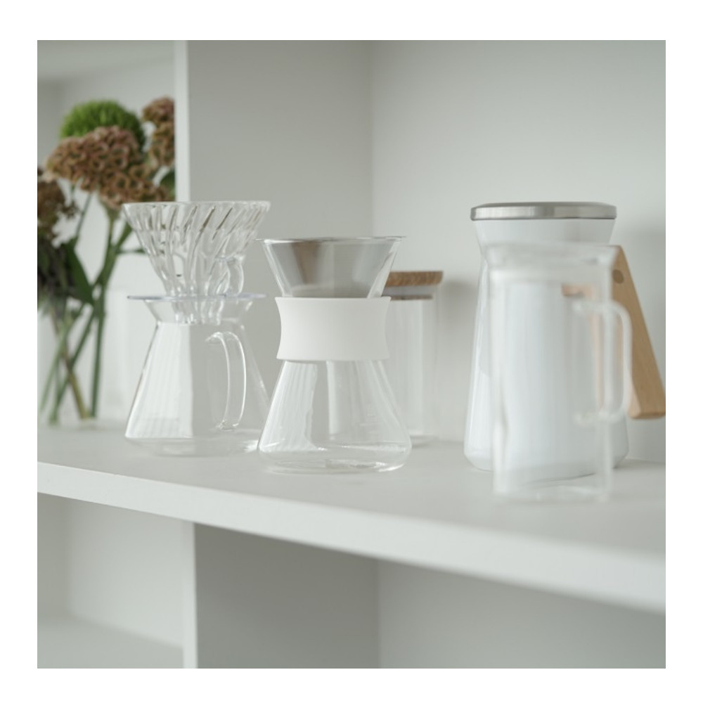 Bình pha cà phê Hario Dripper 400ml Kèm phễu inox