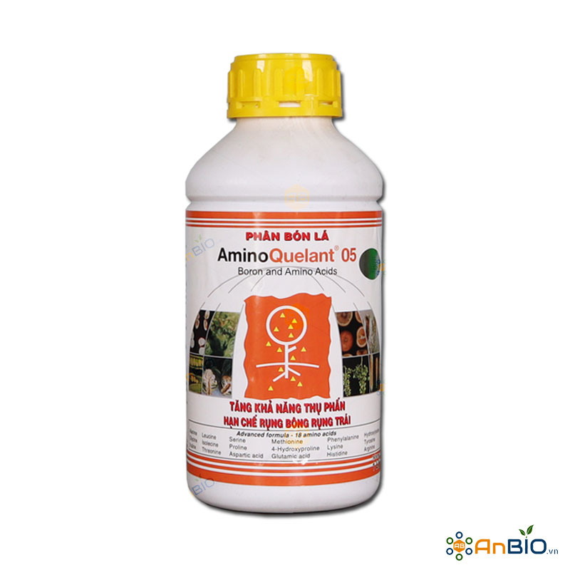 Phân Bón Hữu Cơ AminoQuelant - 05 Chai 1 Lít
