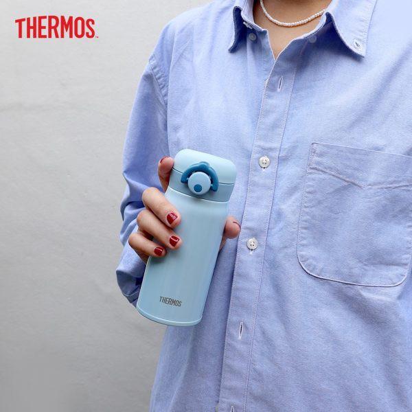 Bình giữ nhiệt Thermos nút bấm JNR-350 - Dung tích 350ml - Hàng chính hãng