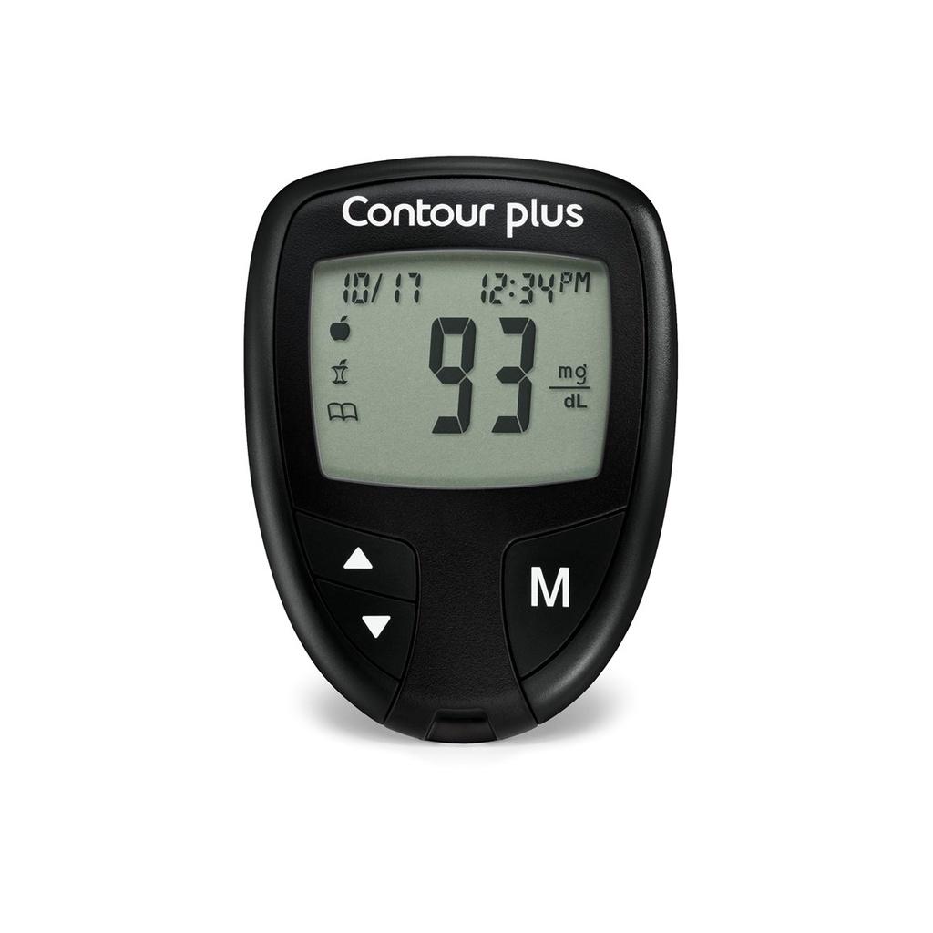 CONTOURTS Máy đo đường huyết + 100 Que Thử đường huyết + 100 Kim lấy máu thử đường huyết