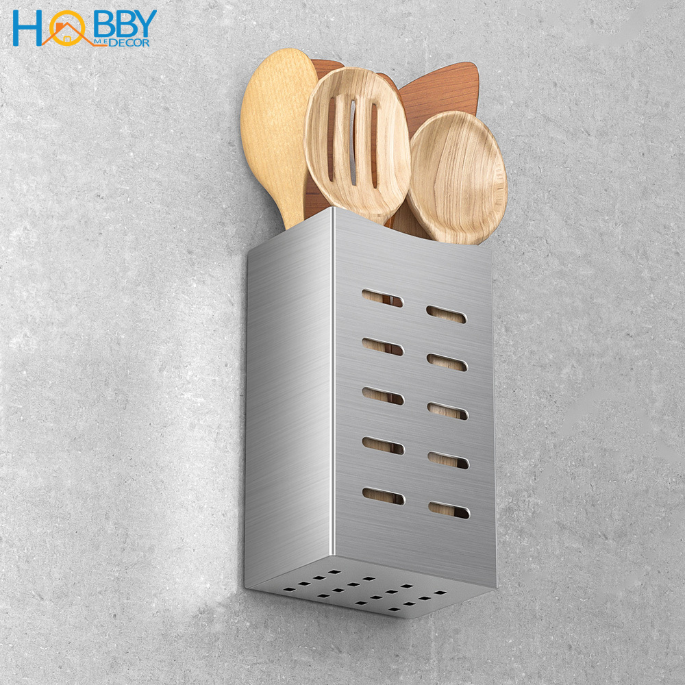 Ống đũa Inox 304 dán tường gạch men Hobby Home Decor OD2 kèm keo dán - không rỉ sét