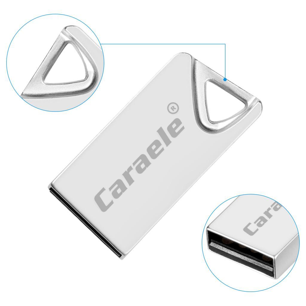Metal USB2.0 Flash Drive Memory Disk Waterproof High Speed Shockproof