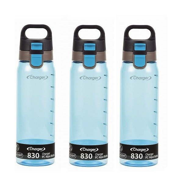 Combo 03 Bình nước nhựa Pearl Metal Charger 830ml - Nội địa Nhật Bản