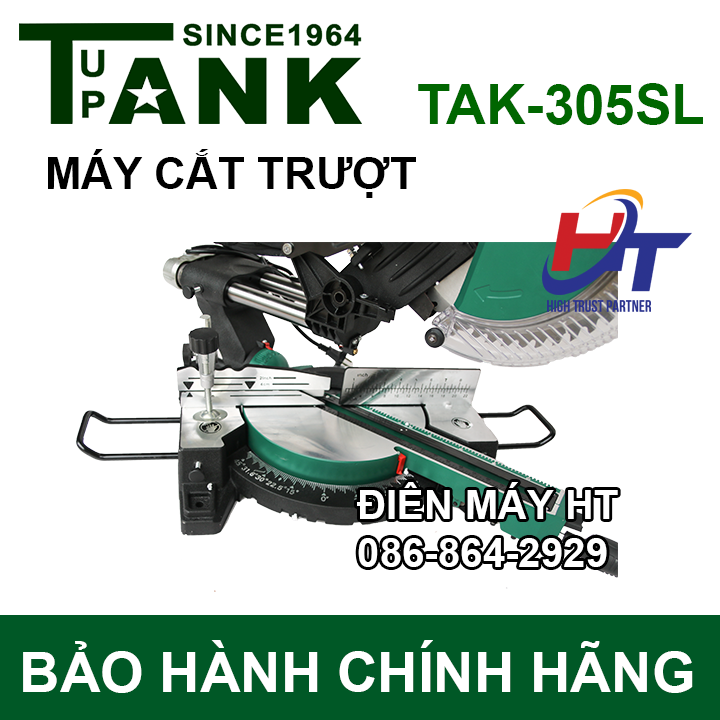 Máy cắt nhôm trượt 305mm TANK since 1964 TAK-305SL