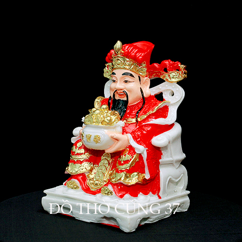 TƯỢNG THẦN TIỀN MÀU ĐỎ