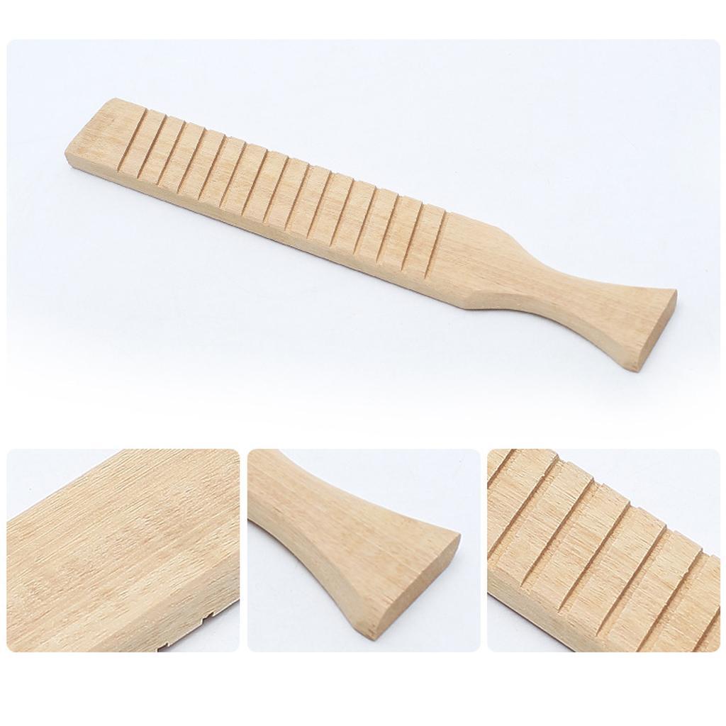 2x Wooden Clay Paddle Pottery Tool for Kitchen Clay And Pottery DIY 2 Sizes