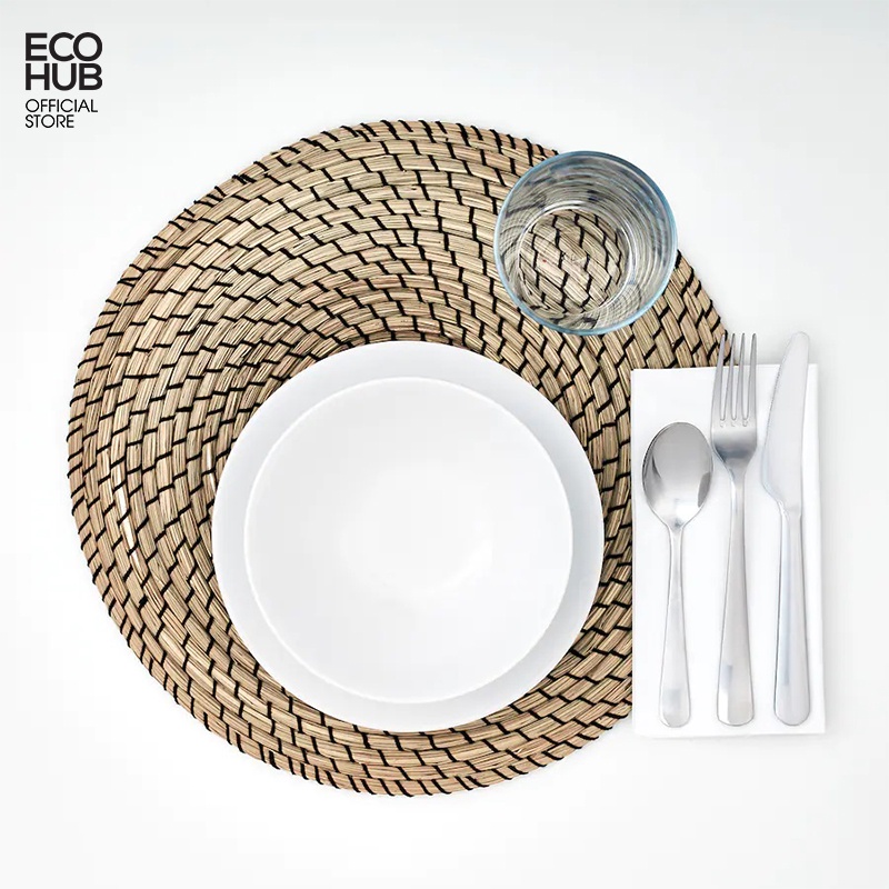 Tấm lót đĩa ECOHUB bằng cói D40cm (Dining Table Mats)