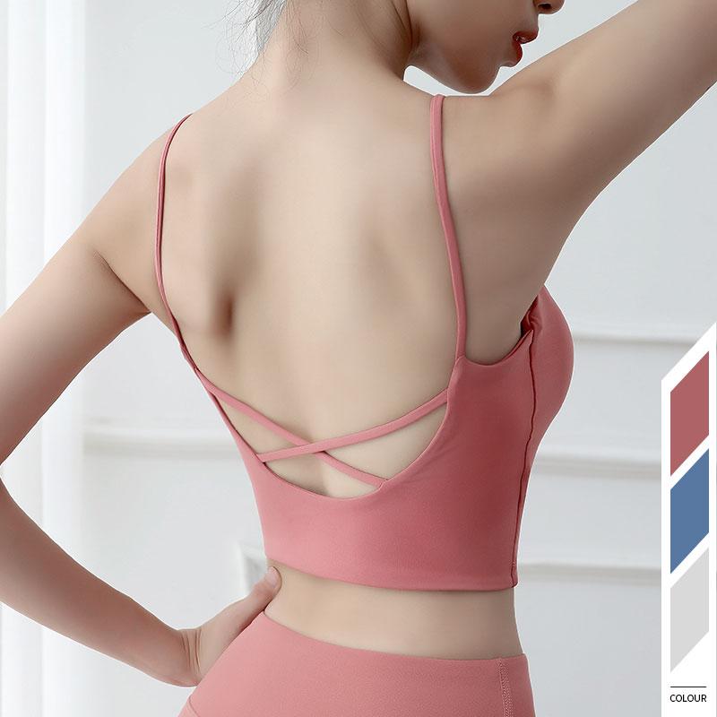 Sexy Áo Lót Thể Thao Cho Tập Yoga Thể Dục Tập Gym, Chạy Bộ Đeo Co Giãn Lót Thể Thao Hàng Đầu Liền Mạch Thể Thao Chống Sốc áo Vest