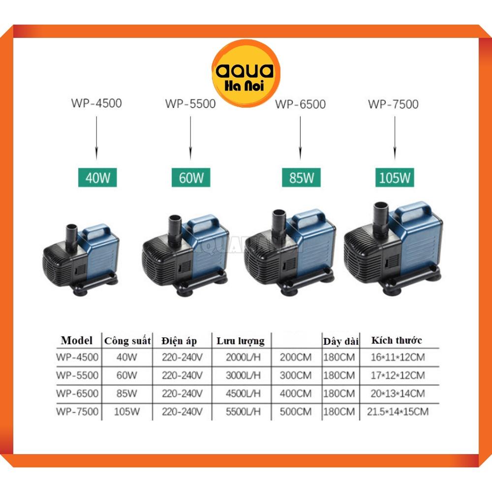 Máy bơm chìm Sobo WP 4200/4500/5500/6500 - Máy bơm nước hồ cá thủy sinh siêu êm