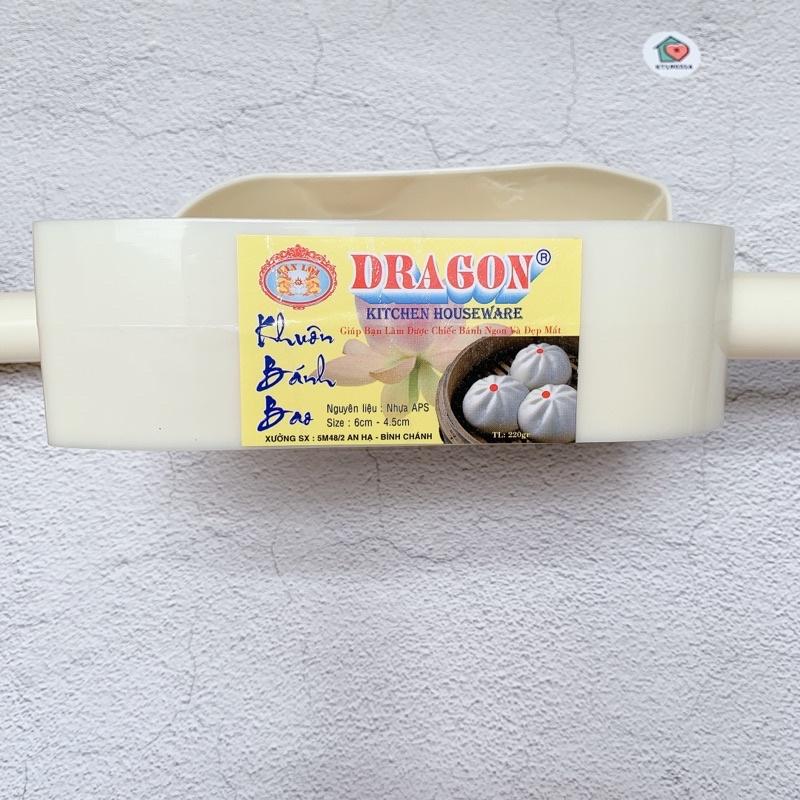 Khuôn bánh bao 2 bánh 6cm và 4.5cm