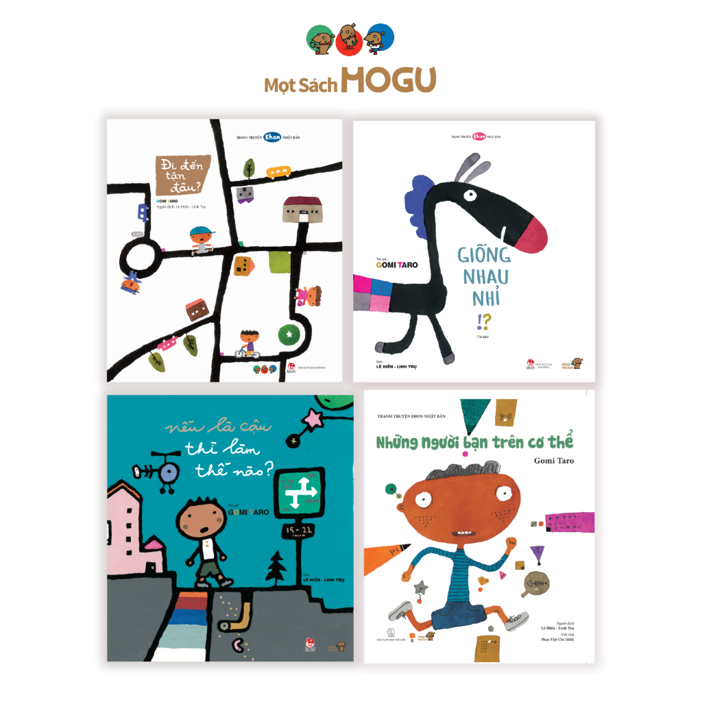 Sách cho bé từ 3 tuổi - Bộ 4 cuốn Phát triển sáng tạo