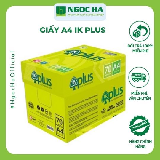 Giấy A4 IK Plus 70gsm