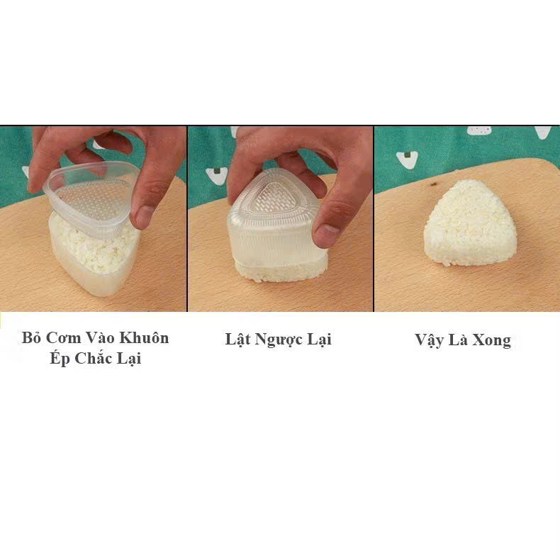 Bộ 7 Khuôn Làm Cơm, Ép Trứng Bento, Làm Bánh Tạo Hình Ngộ Nghĩnh Kích Thích Cho Bé Ăn-Chất Lượng An Toàn- Tặng Kèm Thìa Cơm- Chính Hãng MINIIN