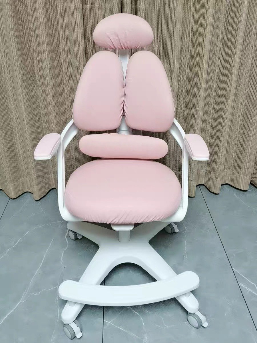 Ghế học sinh chống gù đa năng Juno sofa nâng hạ chiều cao tay gạt CT GV26 có khóa bánh trọng lực, xoay 360 độ