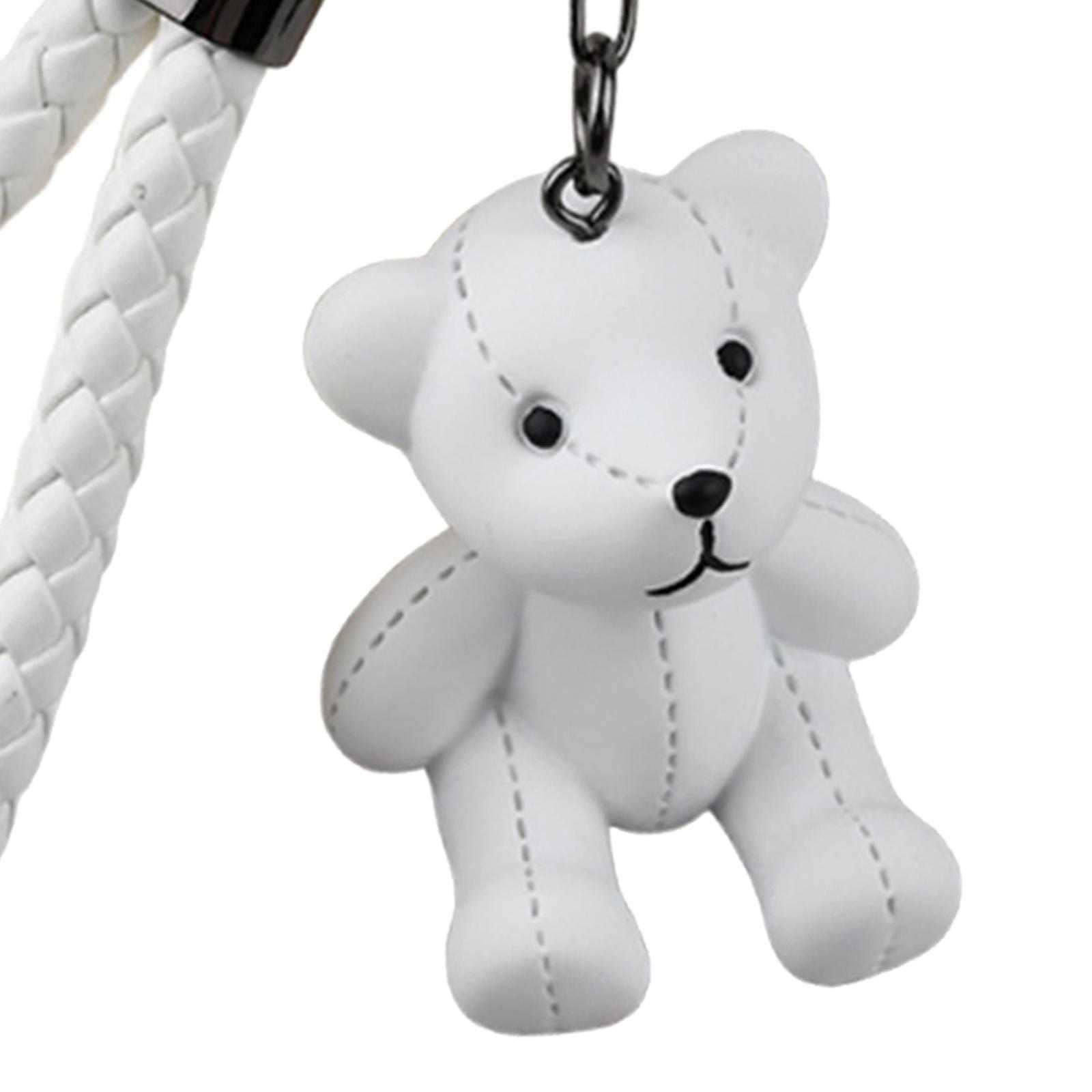 Bear Key Chain Pendant Resin Animal Pendant Creative Gift Car Bag Keychain