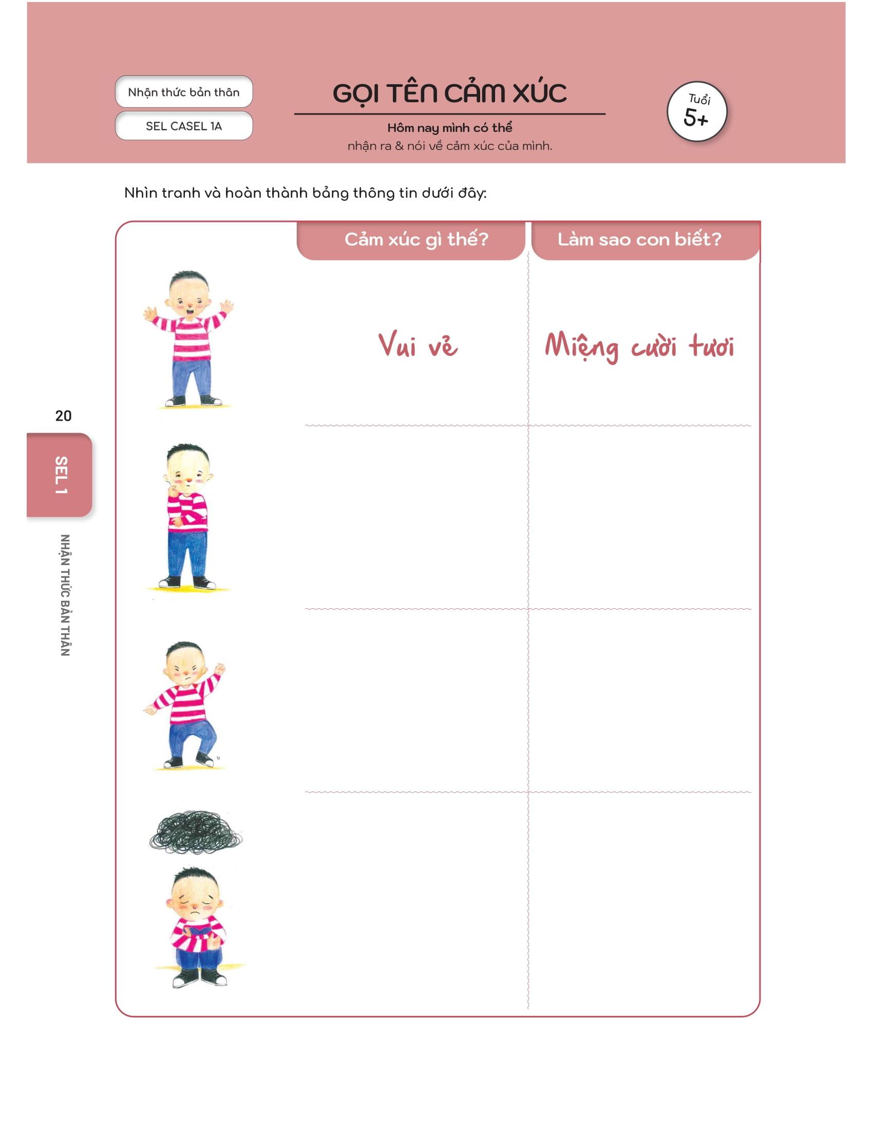 Sách - 50+ Hoạt Động Phát Triển Năng Lực Cảm Xúc-Xã Hội